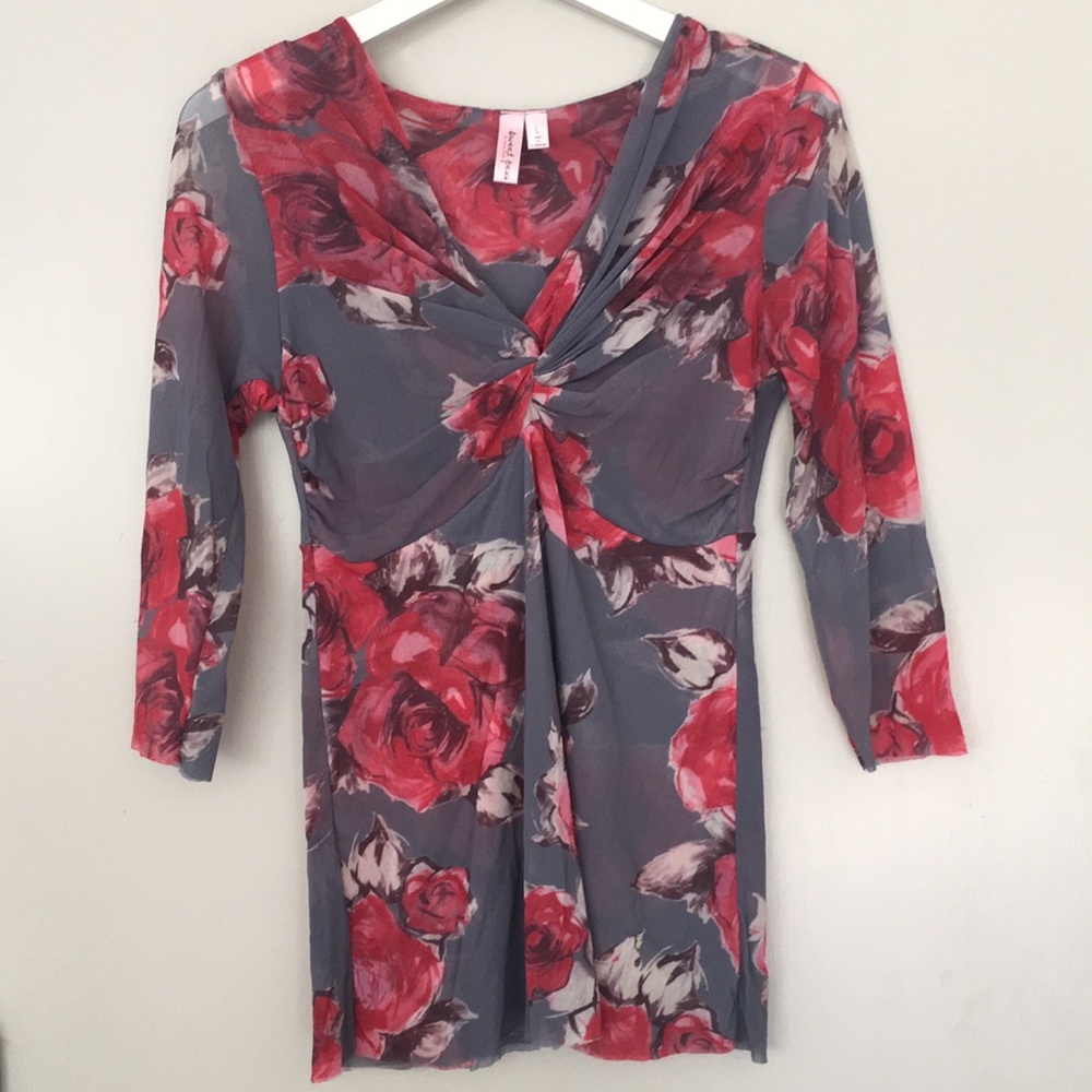 Flowery Sweet Pea Blouse